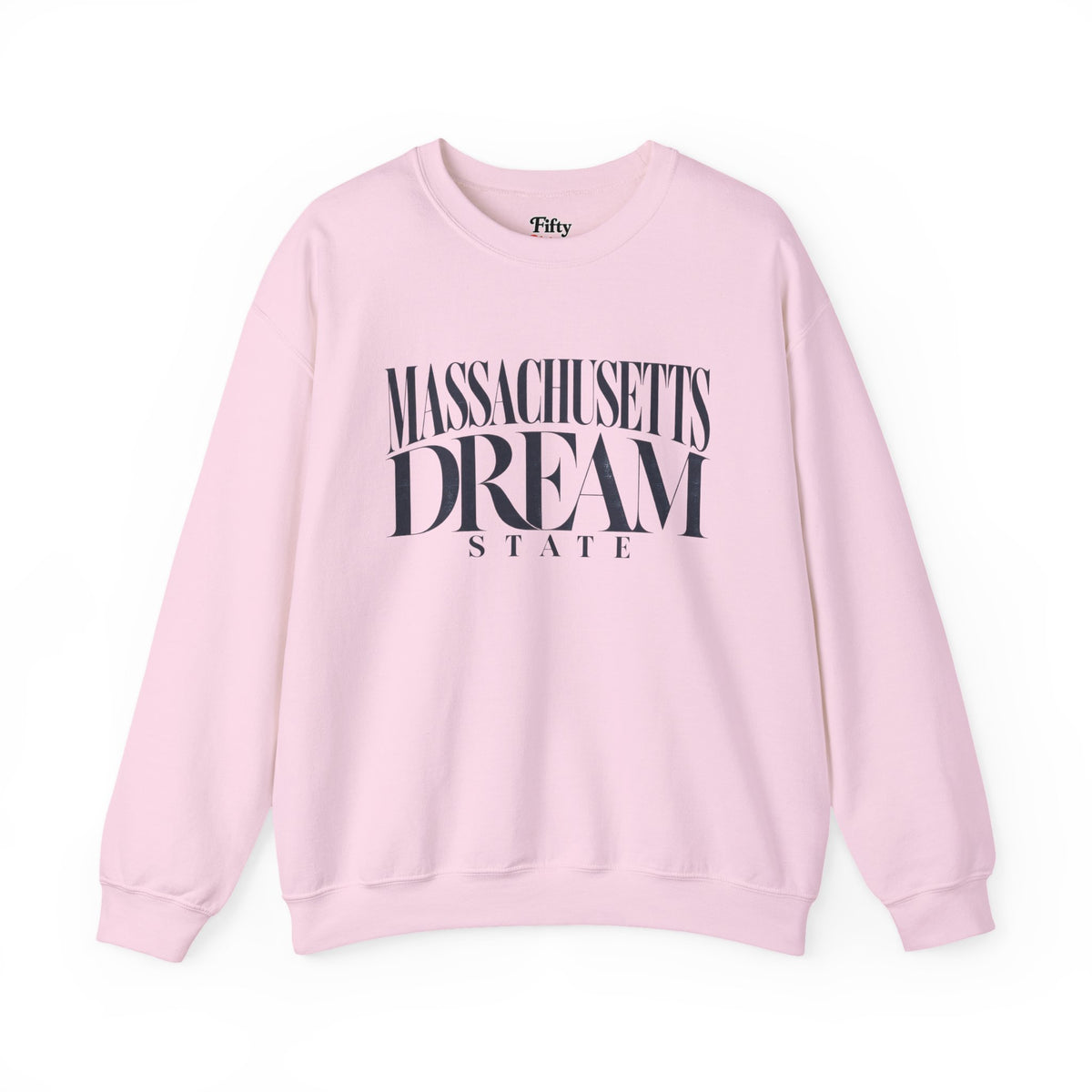Massachusetts Dream State Unisex Crewneck Sweatshirt State Name Graphic