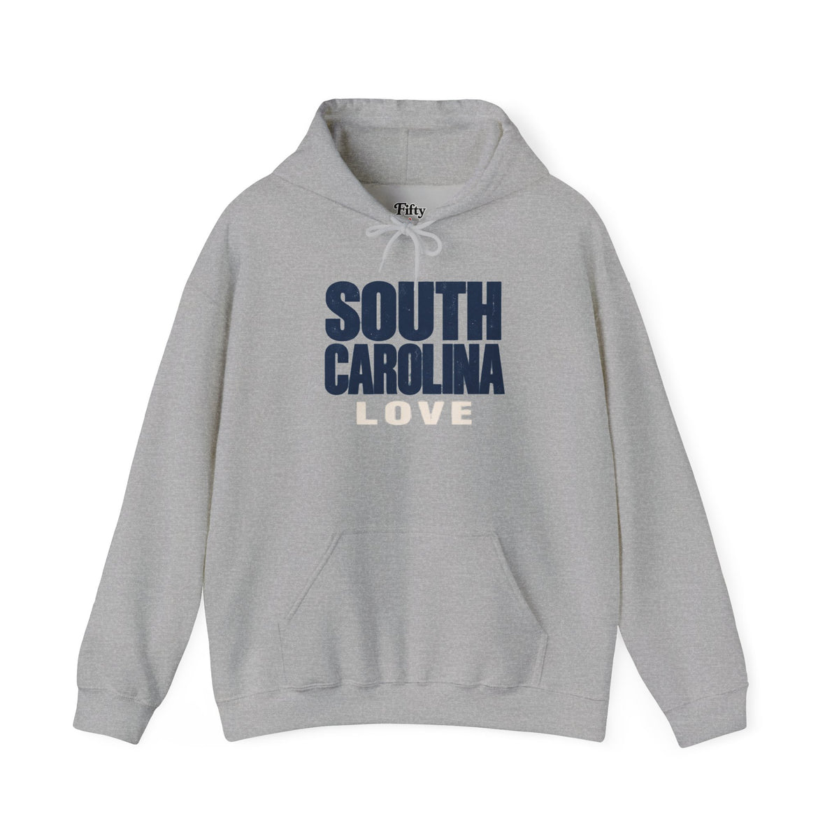 South Carolina Love Unisex Hoodie State Name Graphic