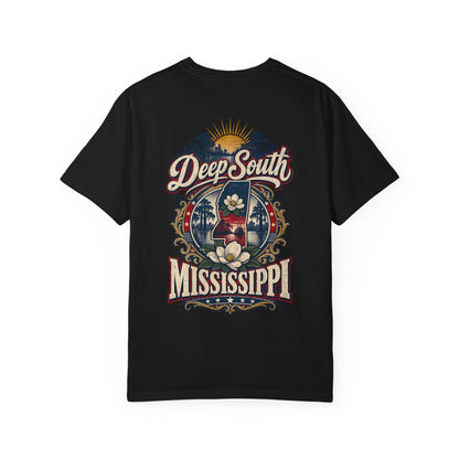 Deep South Mississippi Unisex Comfort Color 1717 Streetwear Graphic Tee