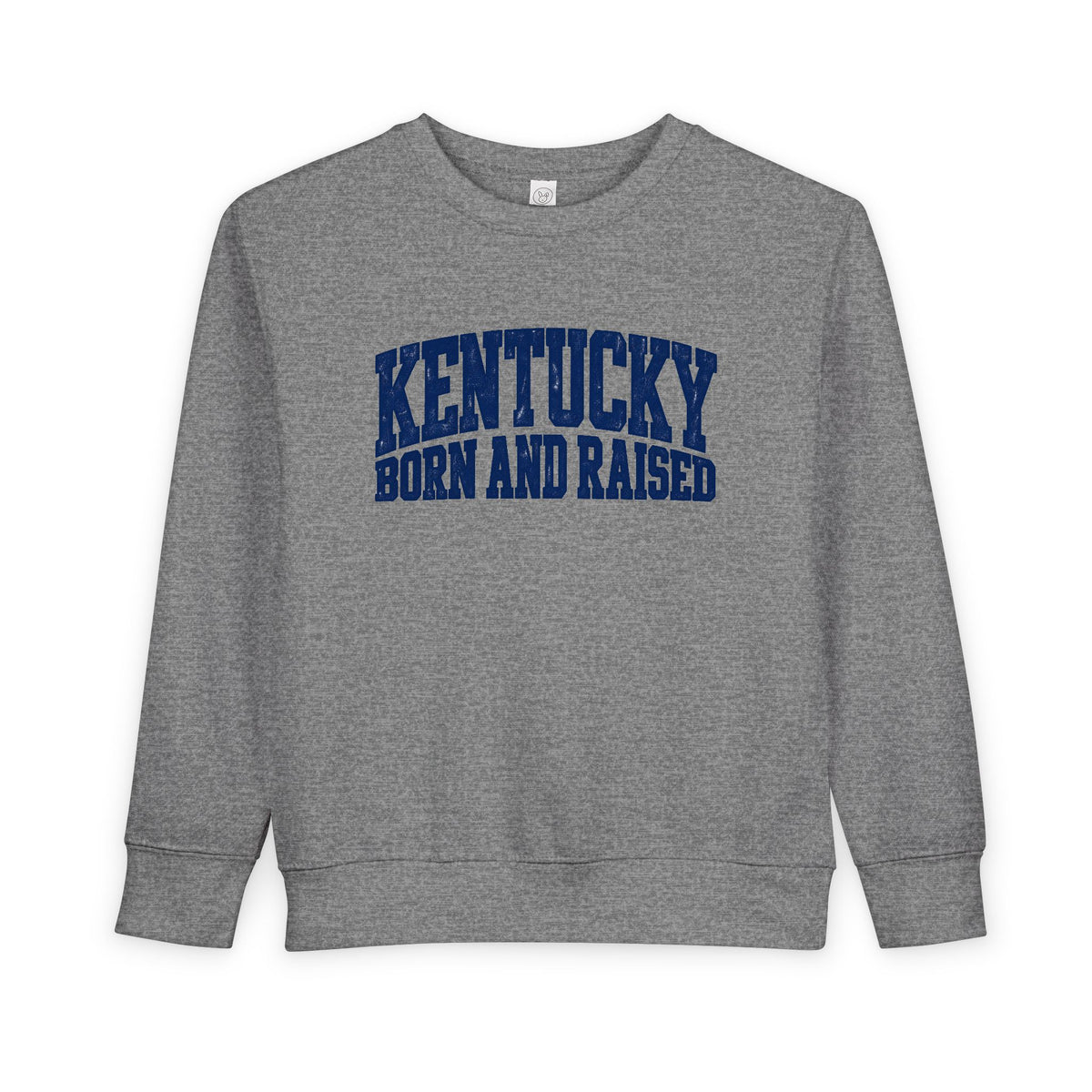 Kentucky Born and Raised Bold Athletic Unisex Toddler Sweatshirt