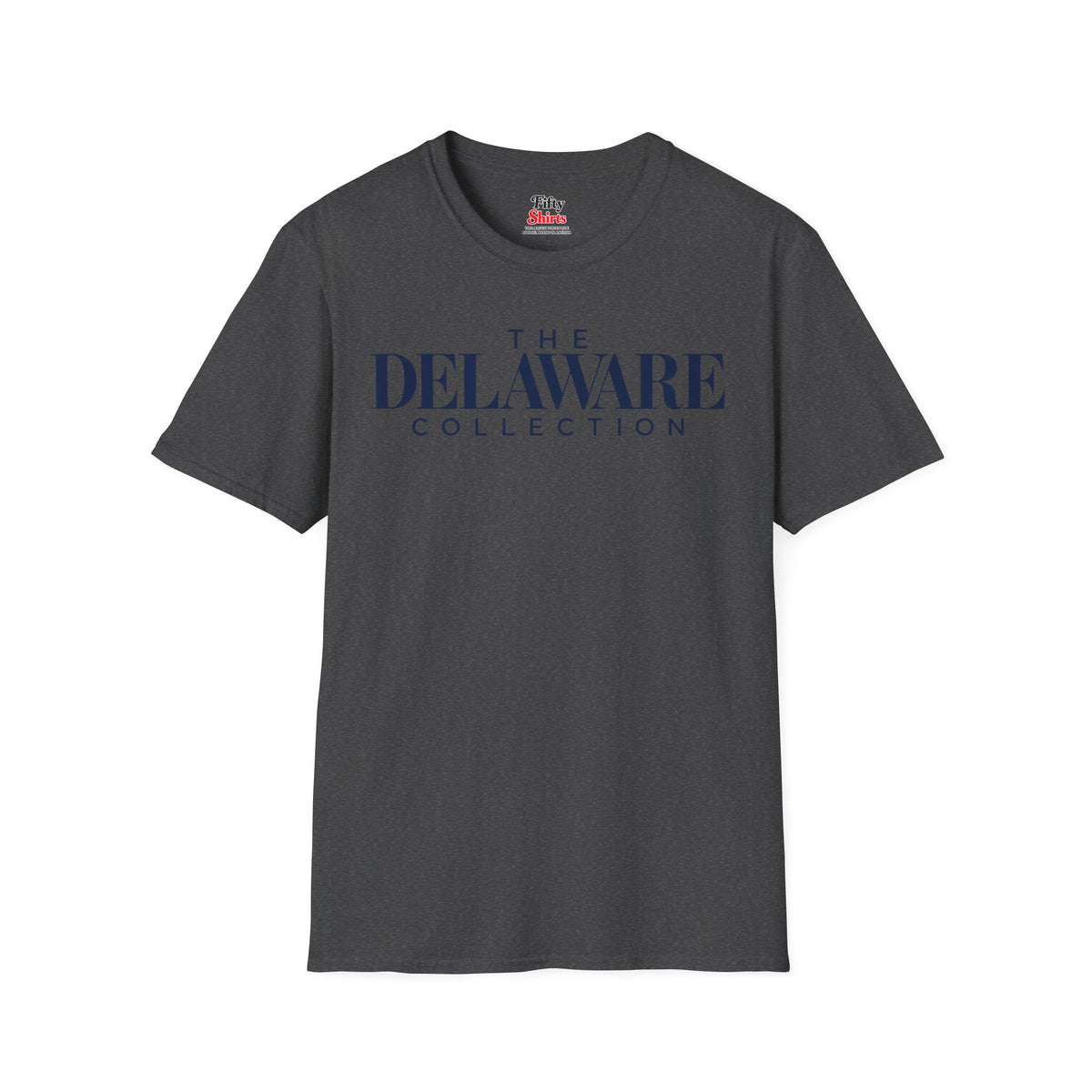 The Delaware Collection Unisex Softstyle T Shirt State Name Graphic Tee