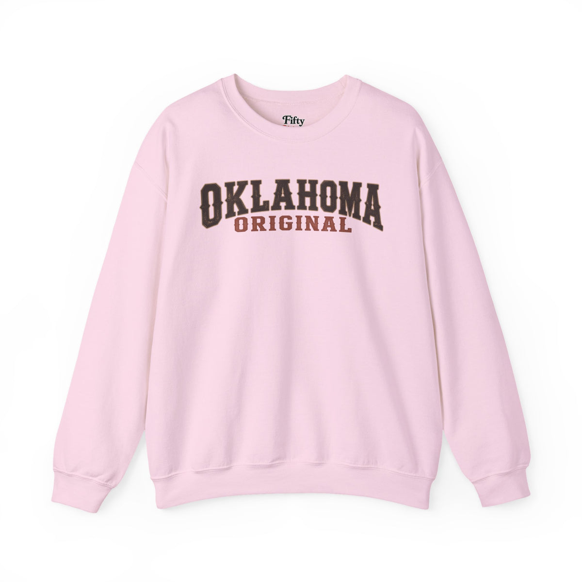 Oklahoma Original Unisex Crewneck Sweatshirt State Name Graphic