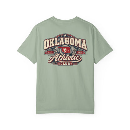 Oklahoma Athletic Club Unisex Comfort Color 1717 Streetwear Graphic Tee