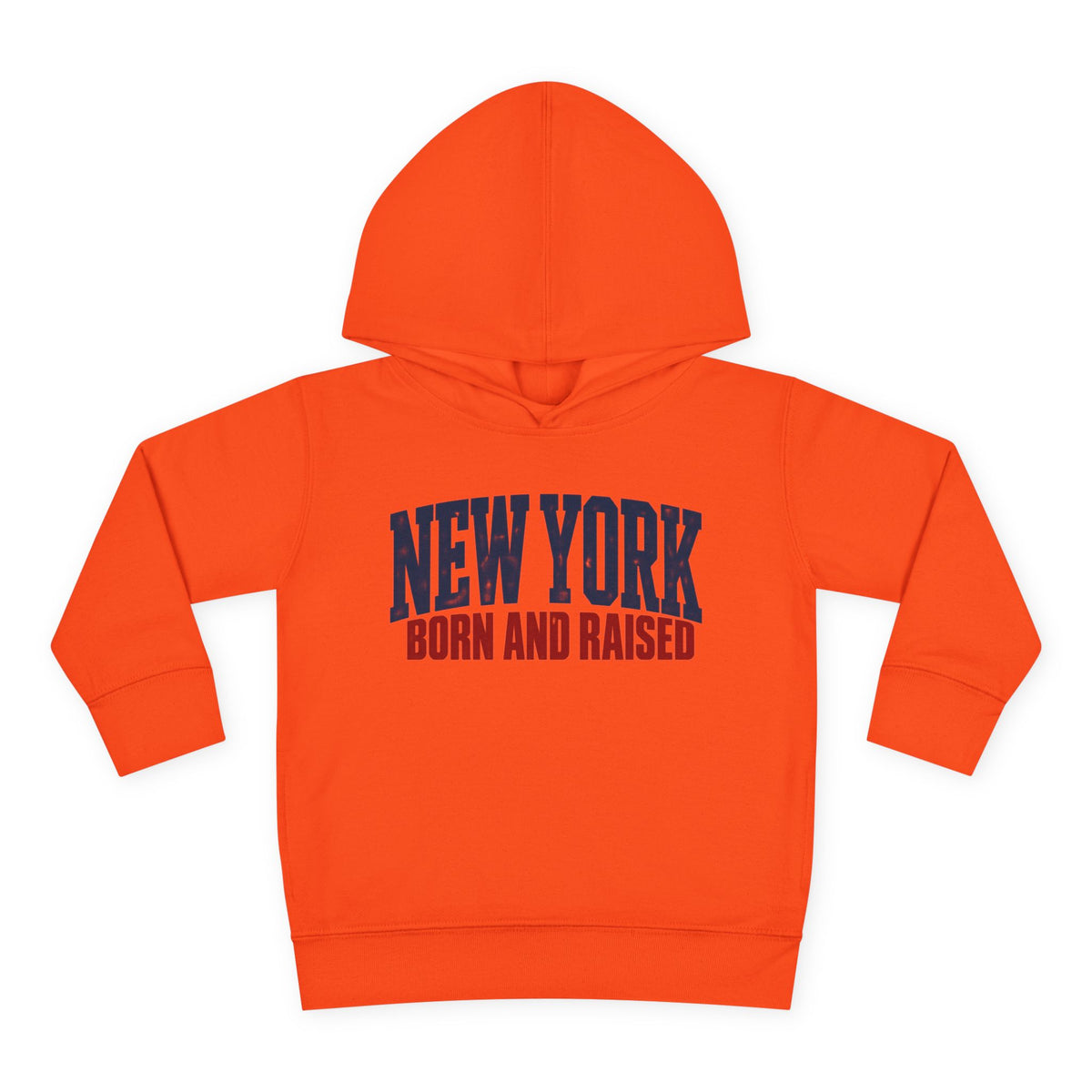 New York Born and Raised Premium Northeast Streetwear Unisex Toddler Pullover Fleece Hoodie Graphic
