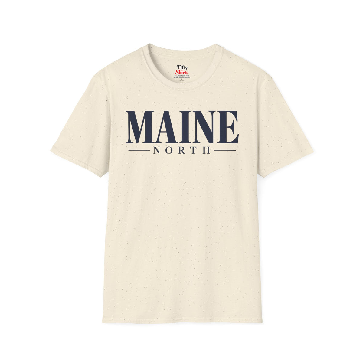 Maine North Unisex Softstyle T Shirt State Name Graphic Tee