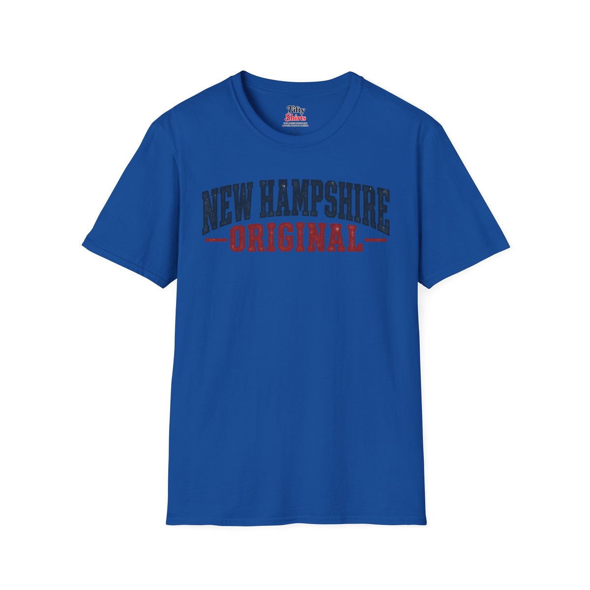New Hampshire Original Unisex Softstyle T Shirt State Name Graphic Tee
