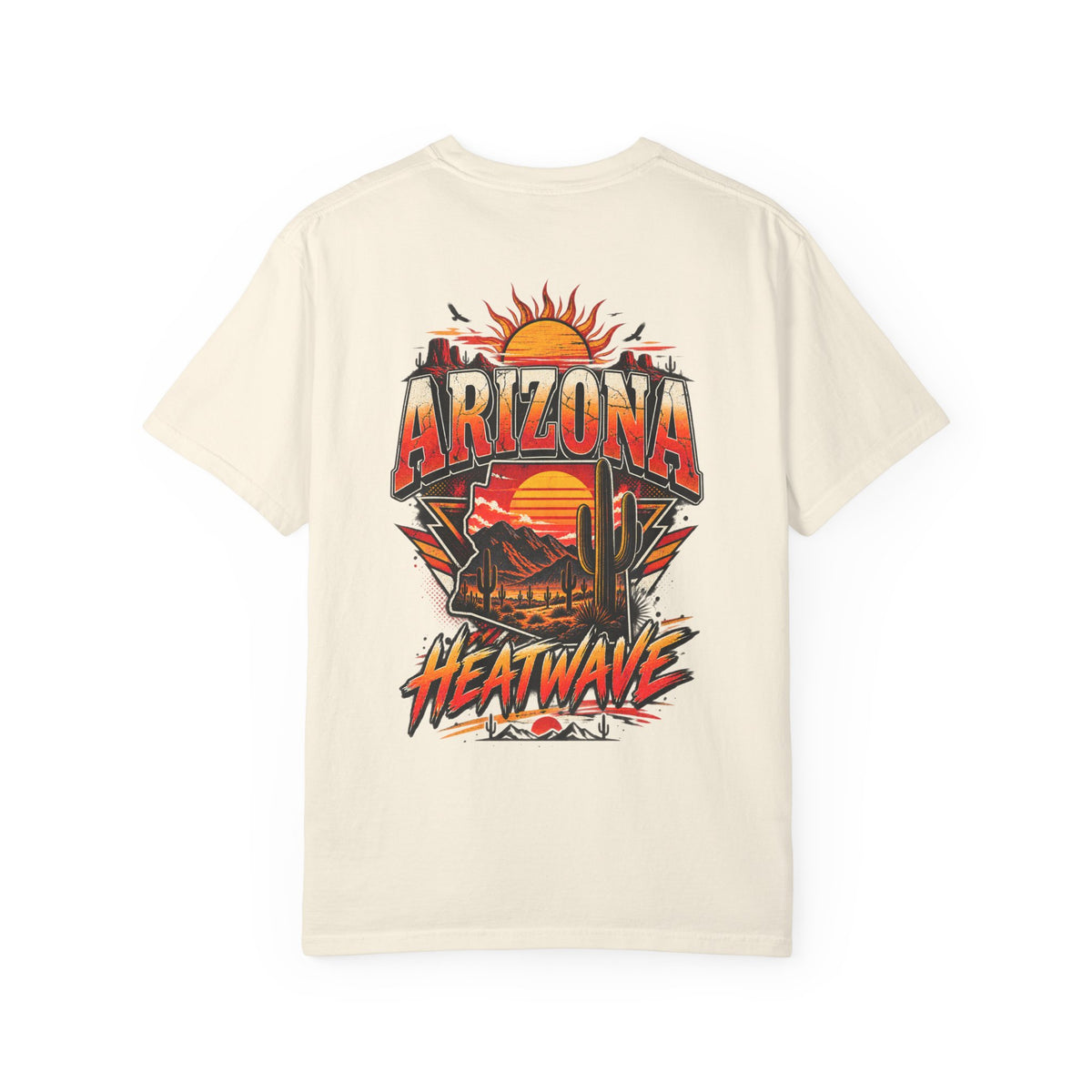 Arizona Heatwave  Unisex Comfort Color 1717 Streetwear Graphic Tee