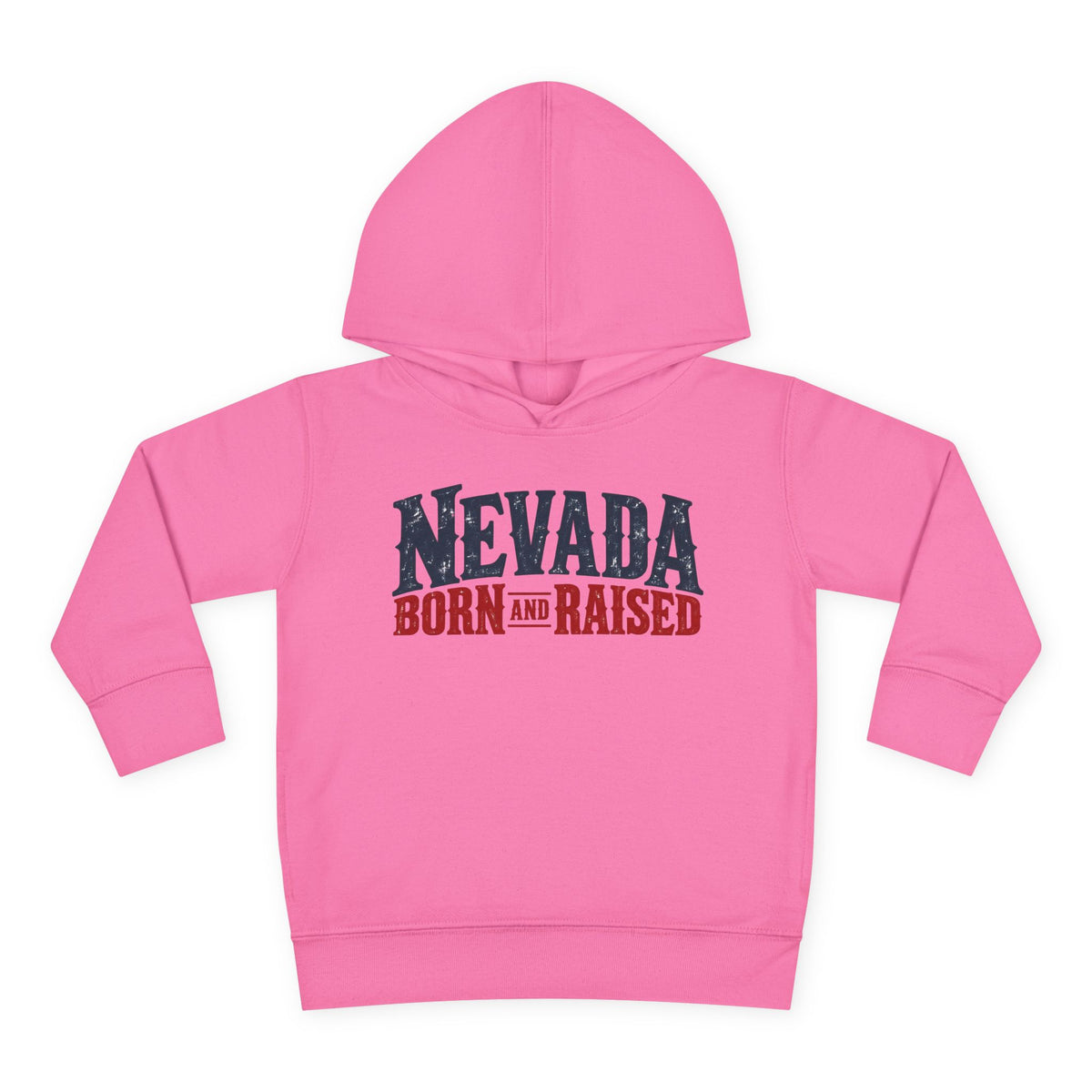 Nevada Born and Raised Classic Ranchwear Unisex Toddler Pullover Fleece Hoodie