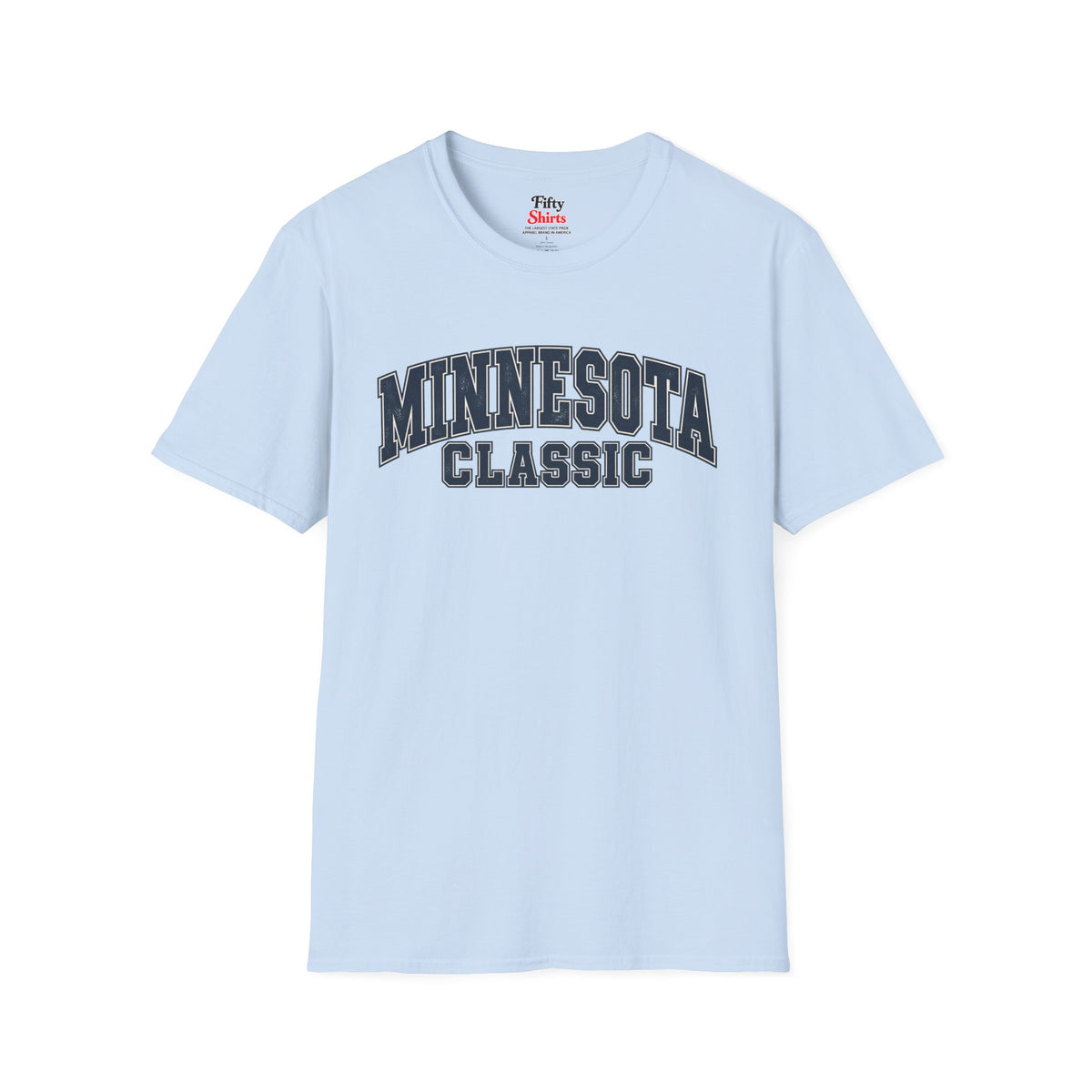 Minnesota Classic Unisex Softstyle T Shirt State Name Graphic Tee