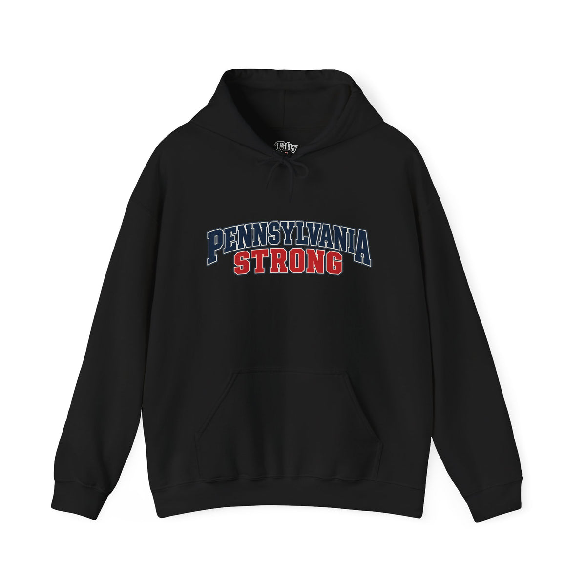 Pennsylvania Strong Unisex Hoodie State Name Graphic