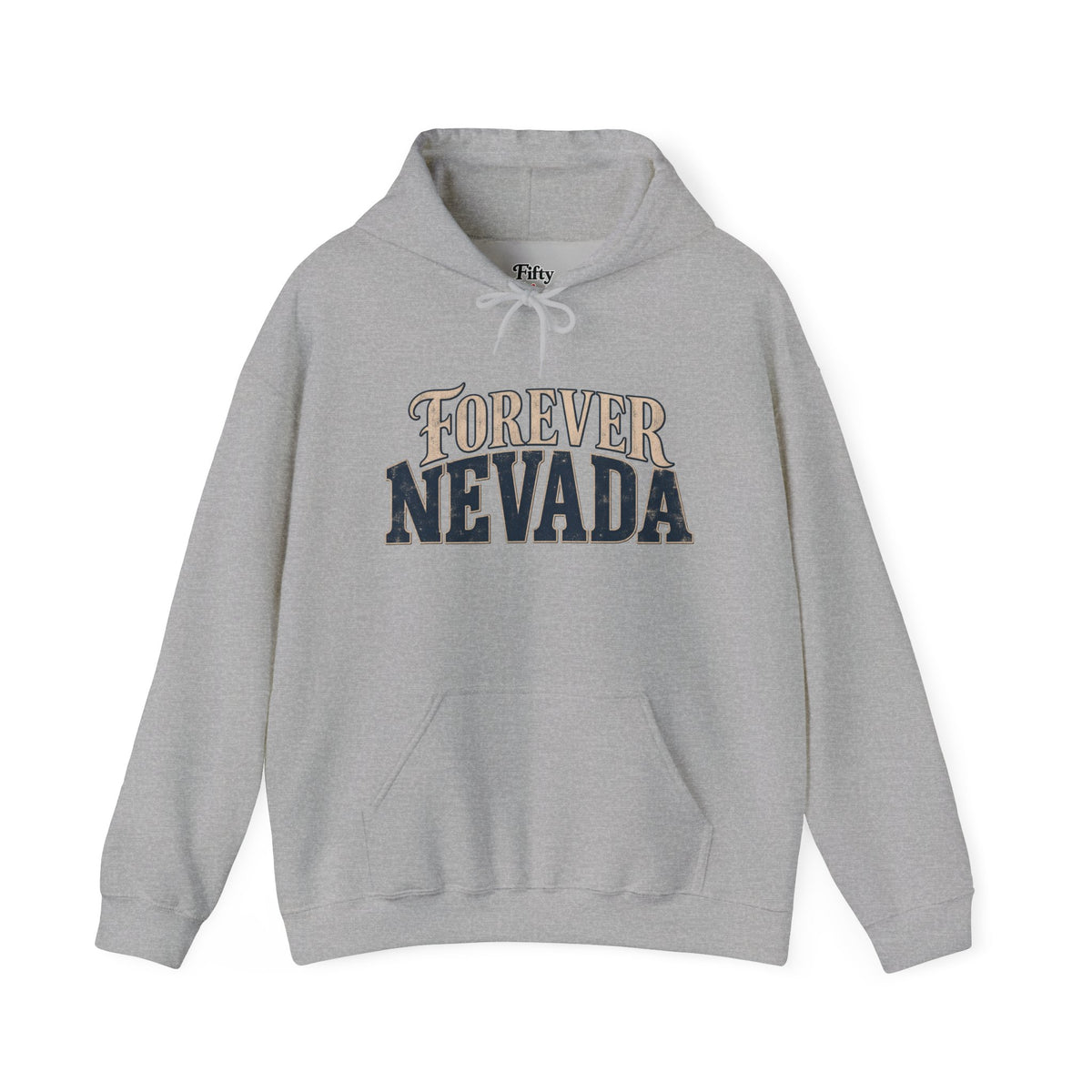 Forever Nevada Unisex Hoodie State Name Graphic