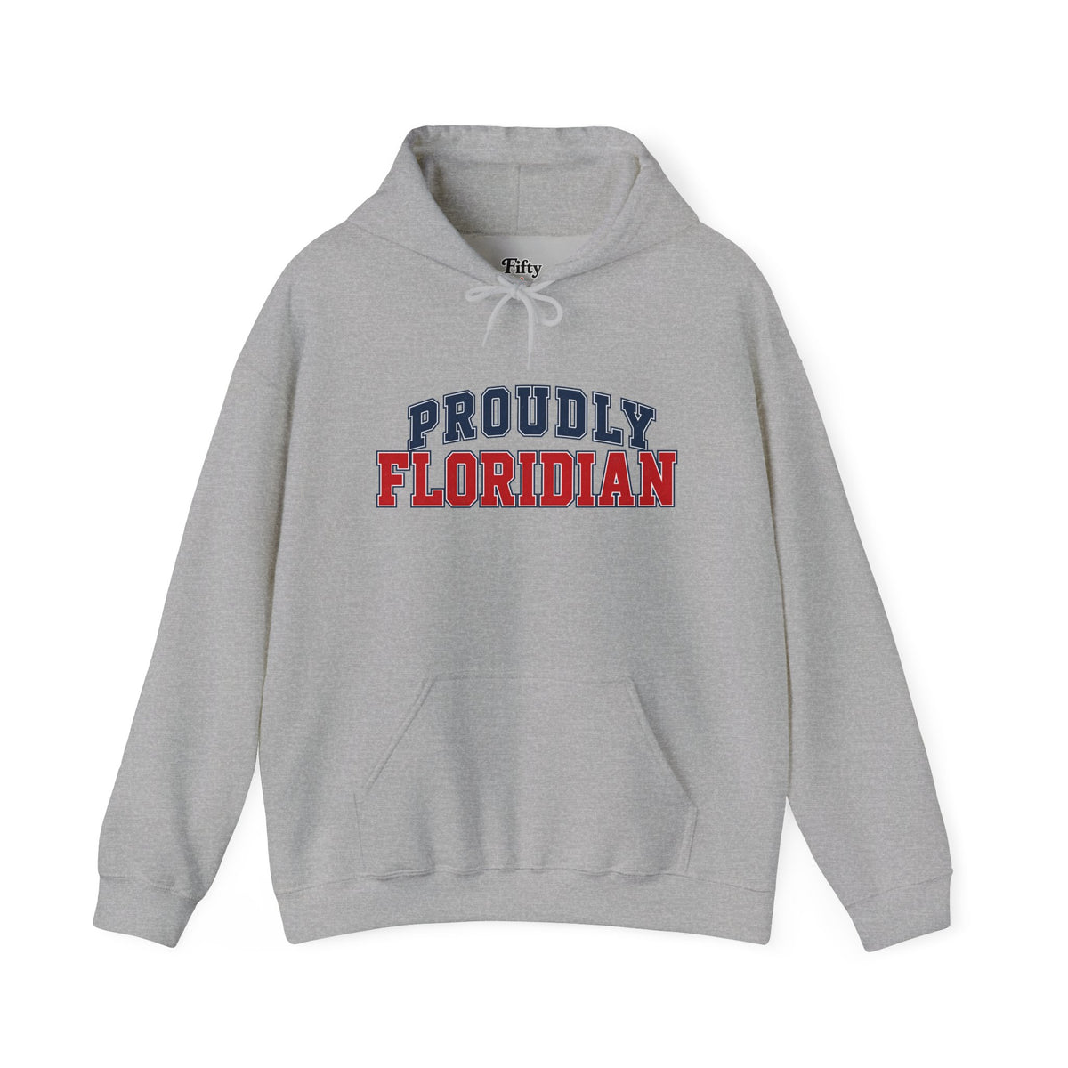 Proudly Floridian Florida Unisex Hoodie State Name Graphic