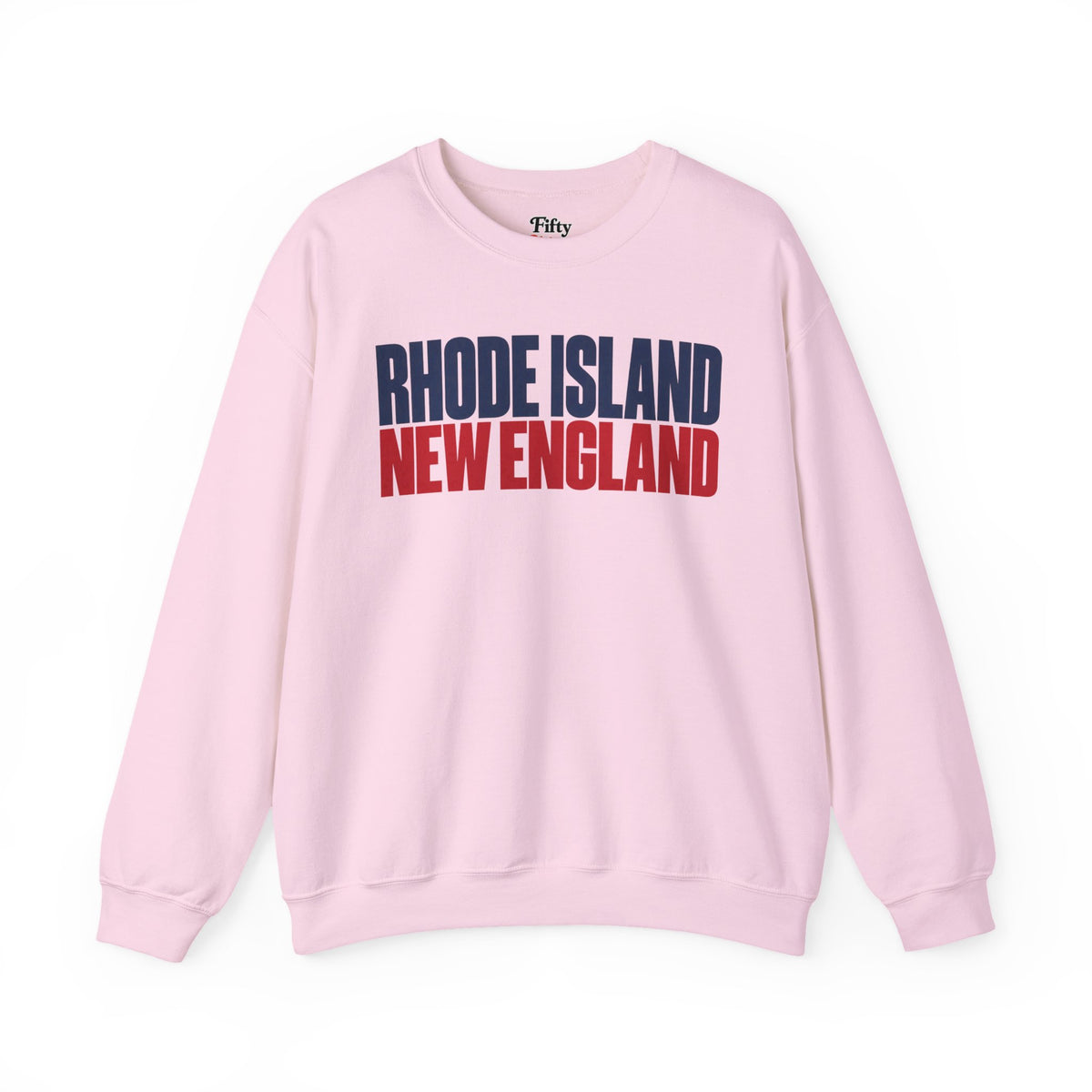 Rhode Island New England Unisex Crewneck Sweatshirt State Name Graphic
