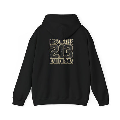 Los Angeles 213 California Unisex Hoodie Graphic