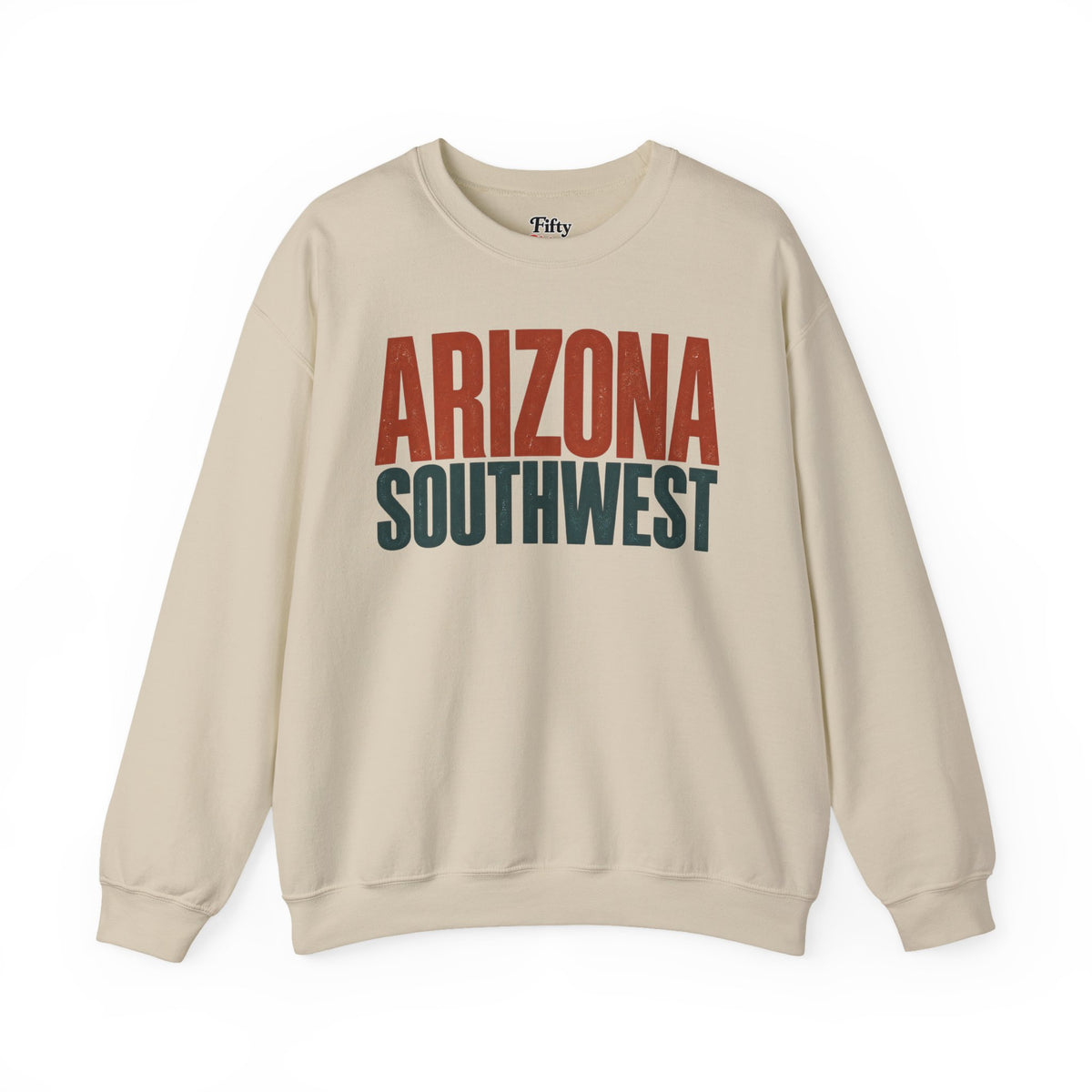 Arizona Southwest Unisex Crewneck Sweatshirt State Name Graphic