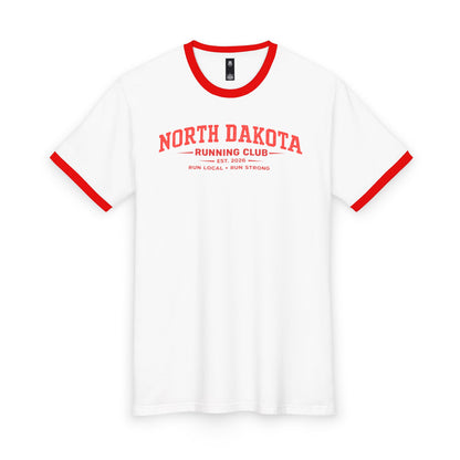 North Dakota Running Club 2026 All State Men's Staple Ringer Tee