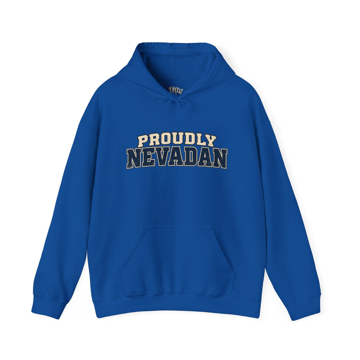 Proudly Nevadan Nevada Unisex Hoodie State Name Graphic