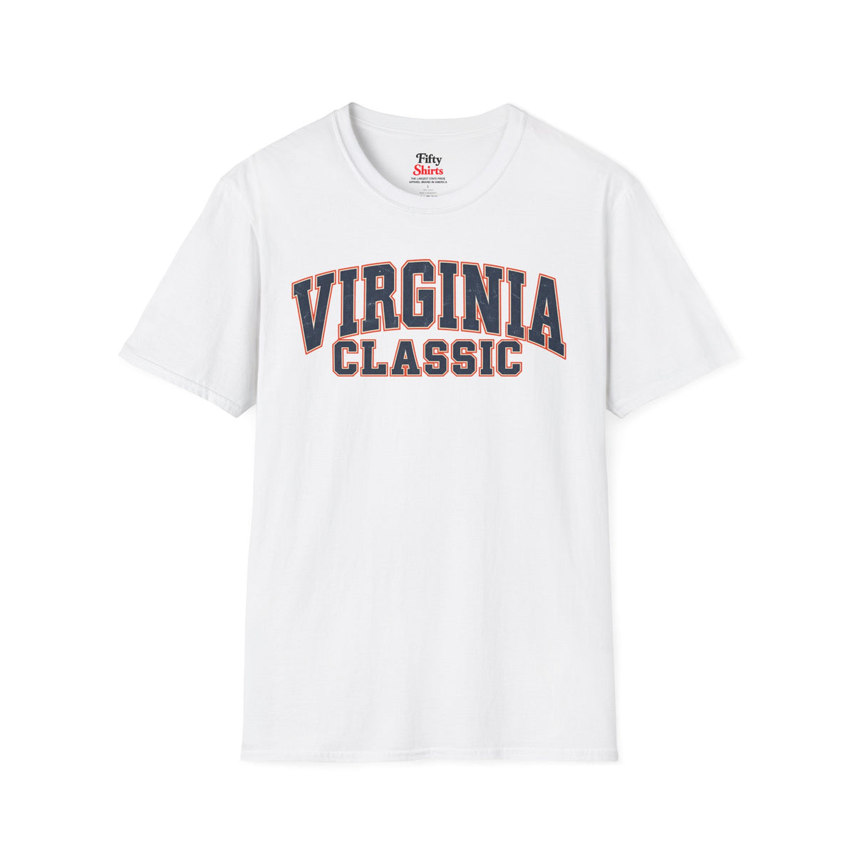 Virginia Classic Unisex Softstyle T Shirt State Name Graphic Tee