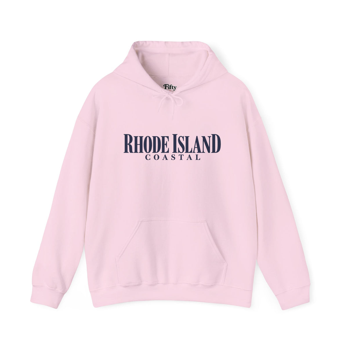 Rhode Island Coastal Unisex Hoodie State Name Graphic