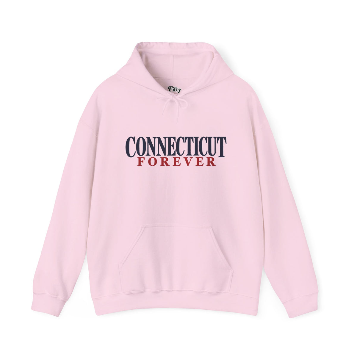 Connecticut Forever Unisex Hoodie State Name Graphic