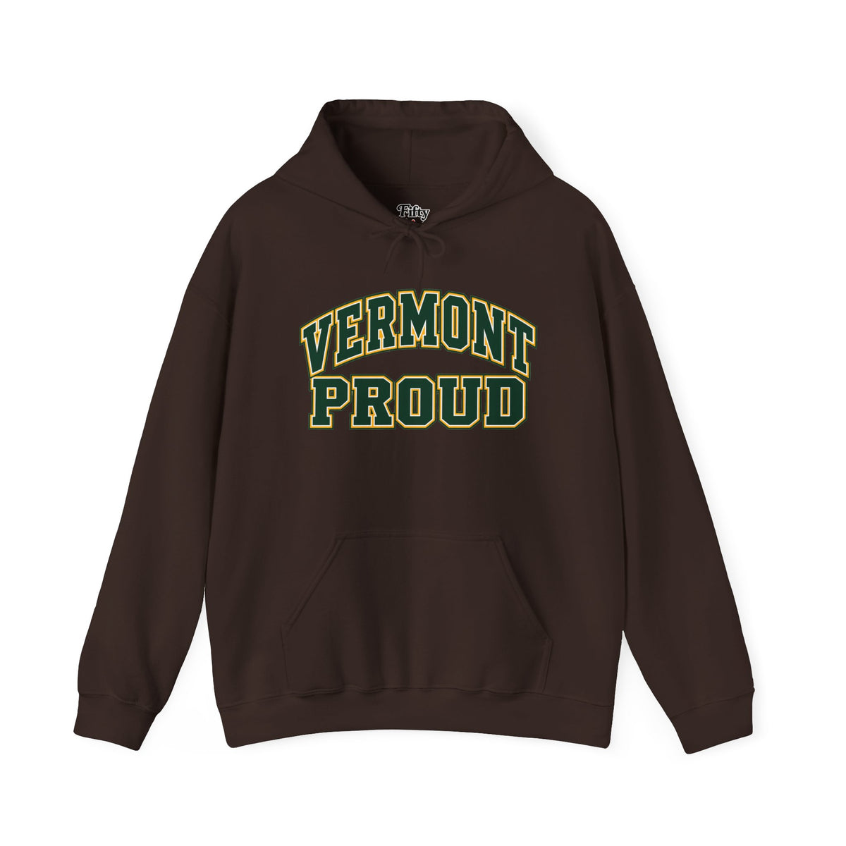 Vermont Proud Unisex Hoodie State Name Graphic