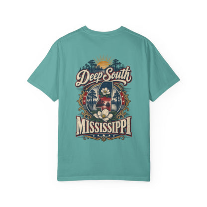 Deep South Mississippi Unisex Comfort Color 1717 Streetwear Graphic Tee