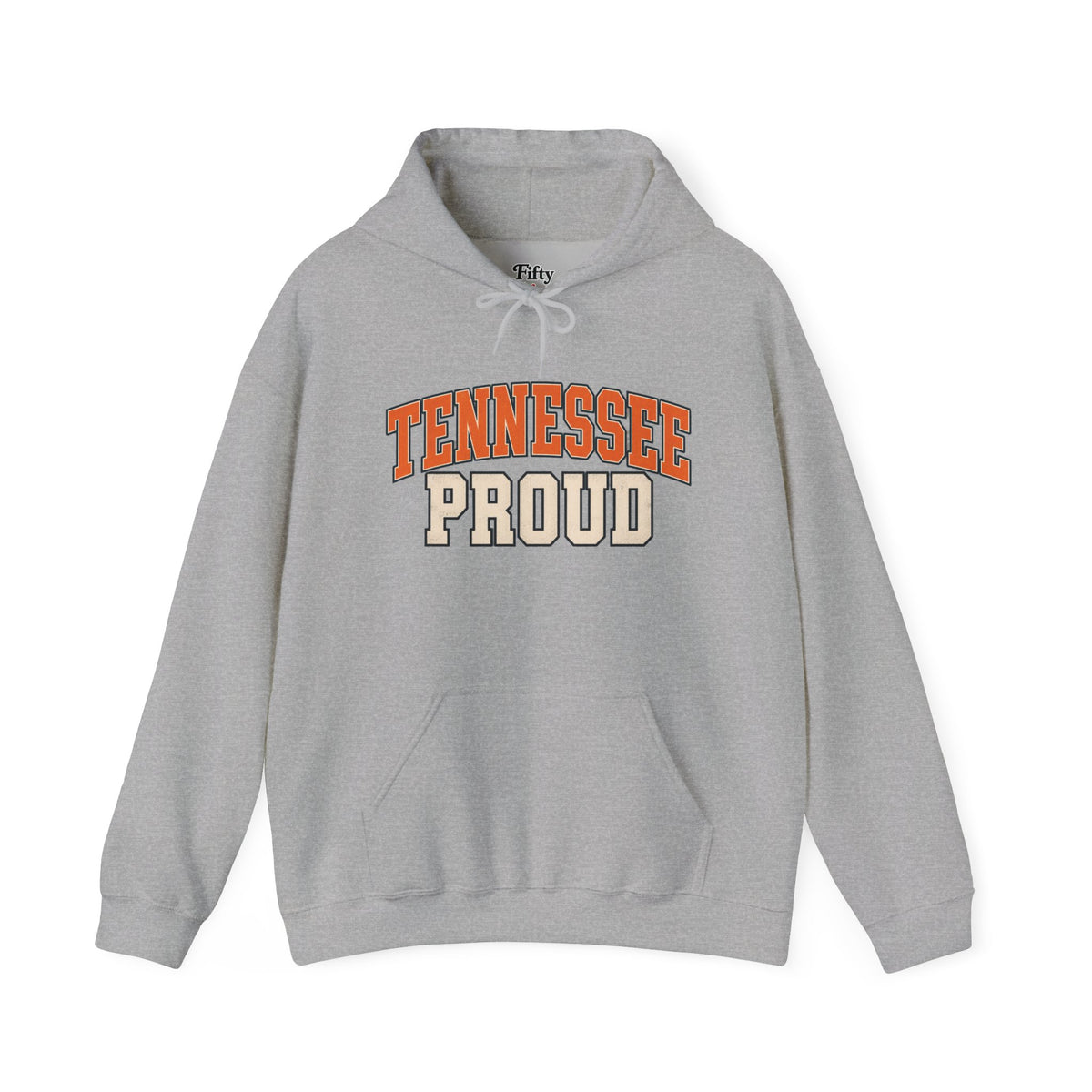 Tennessee Proud Unisex Hoodie State Name Graphic