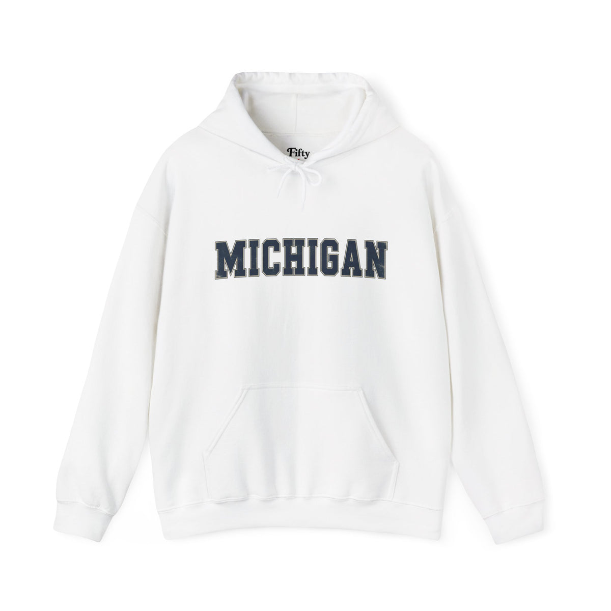 Michigan Unisex Hoodie State Name Graphic