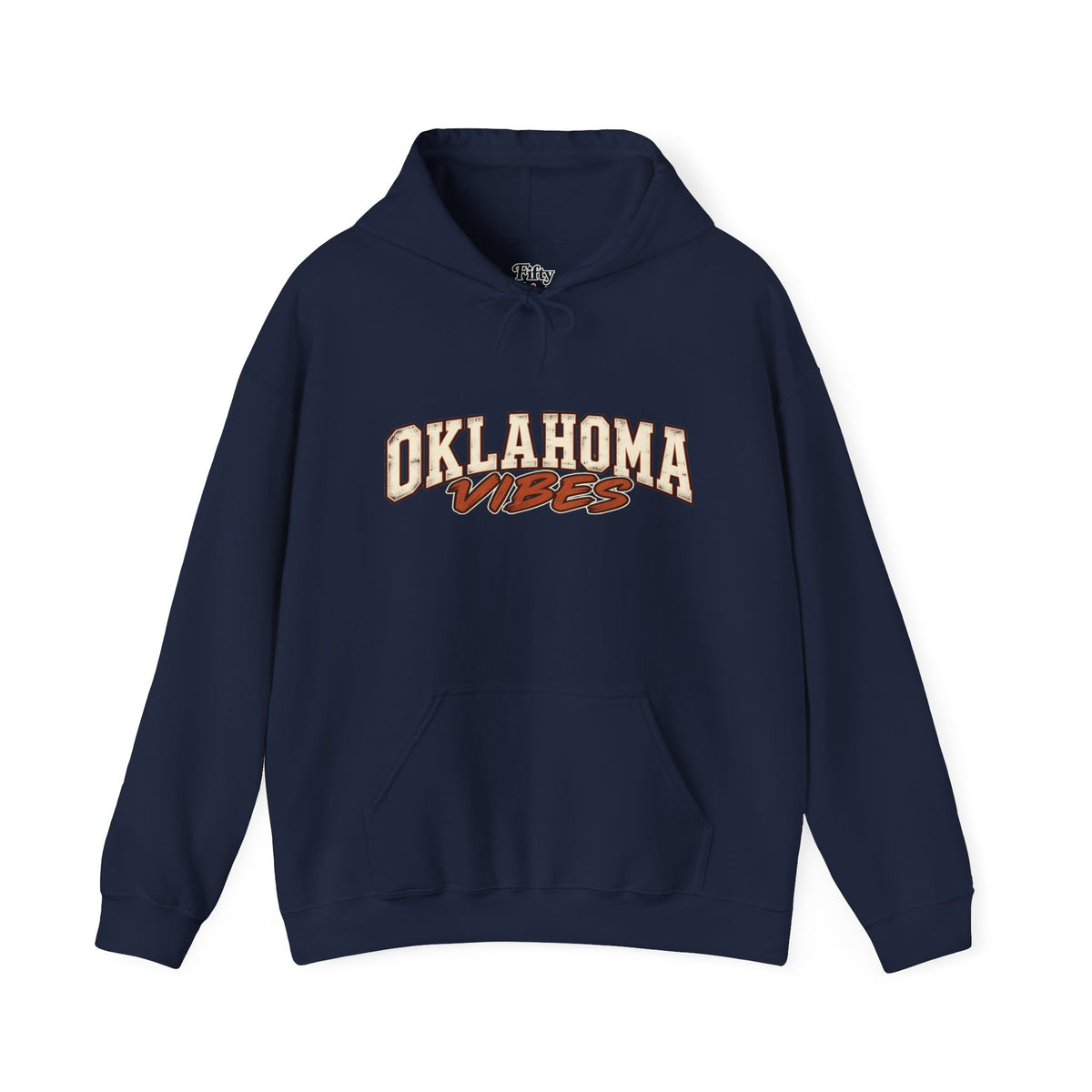 Oklahoma Vibes Unisex Hoodie State Name Graphic