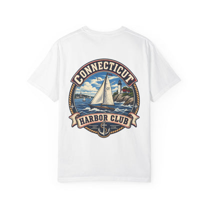 Connecticut Harbor Club  Unisex Comfort Color 1717 Streetwear Graphic Tee
