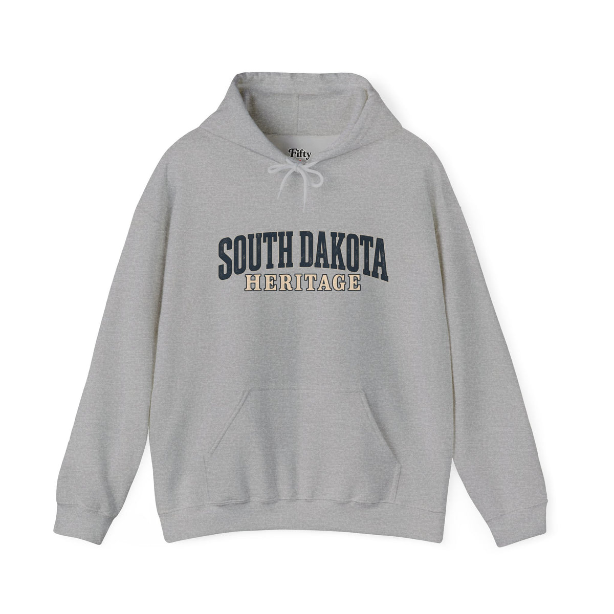 South Dakota Heritage Unisex Hoodie State Name Graphic