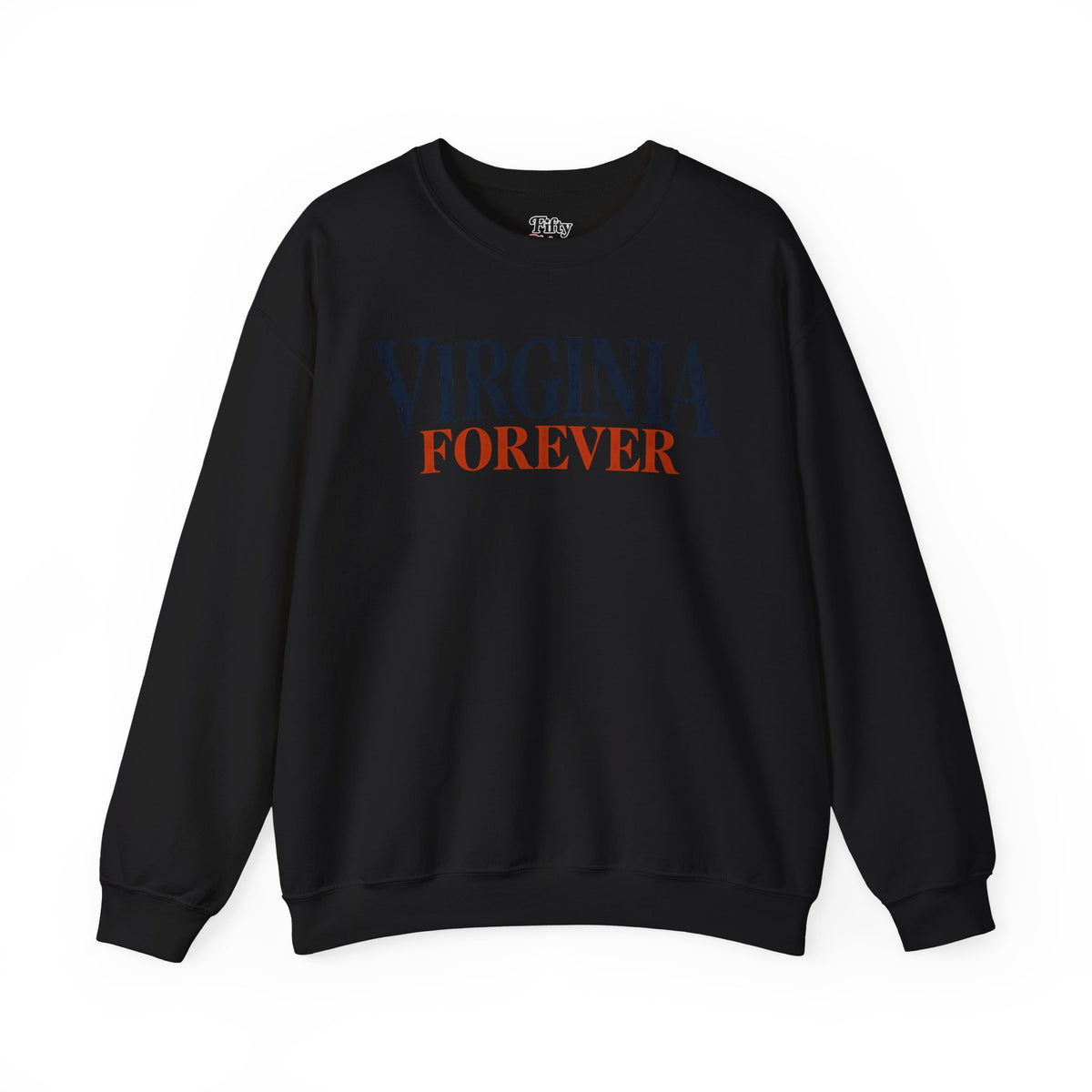 Virginia Forever Unisex Crewneck Sweatshirt State Name Graphic
