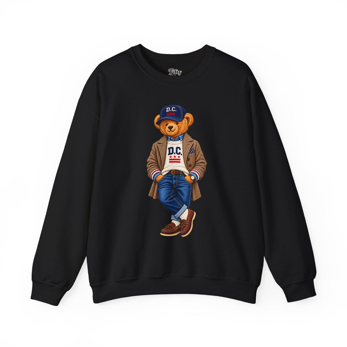 Washington D.C - Game Day Teddy Bear Sweatshirt