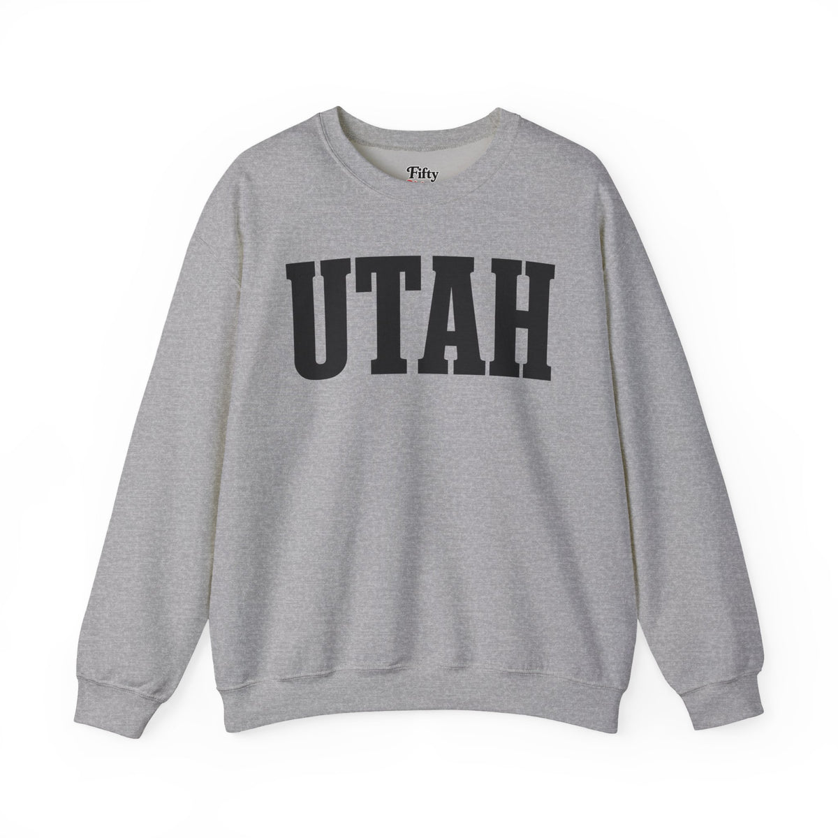 Utah Unisex Crewneck Sweatshirt State Name Graphic