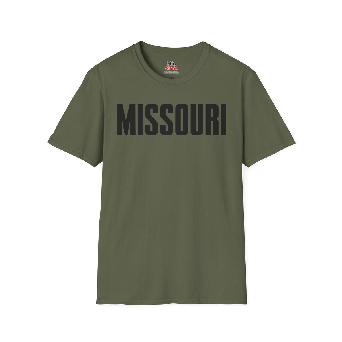 Missouri Unisex Softstyle T Shirt State Name Graphic Tee