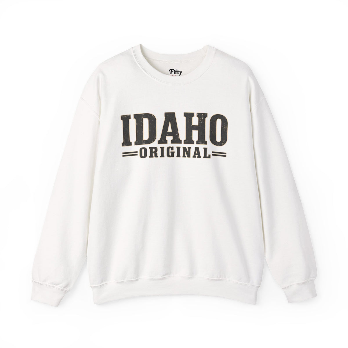 Idaho Original Unisex Crewneck Sweatshirt State Name Graphic
