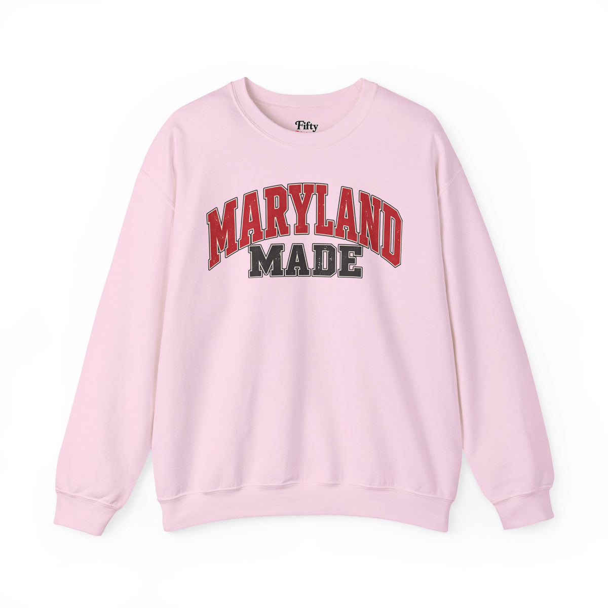 Maryland Made Unisex Crewneck Sweatshirt State Name Graphic