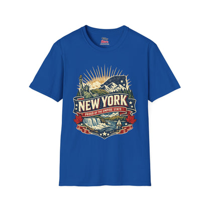 New York Pride Unisex Softstyle T Shirt State Pride Graphic Tee Collections FS03