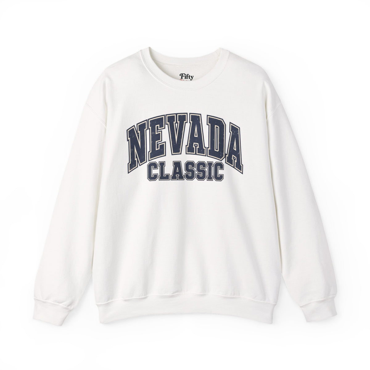 Nevada Classic Unisex Crewneck Sweatshirt State Name Graphic