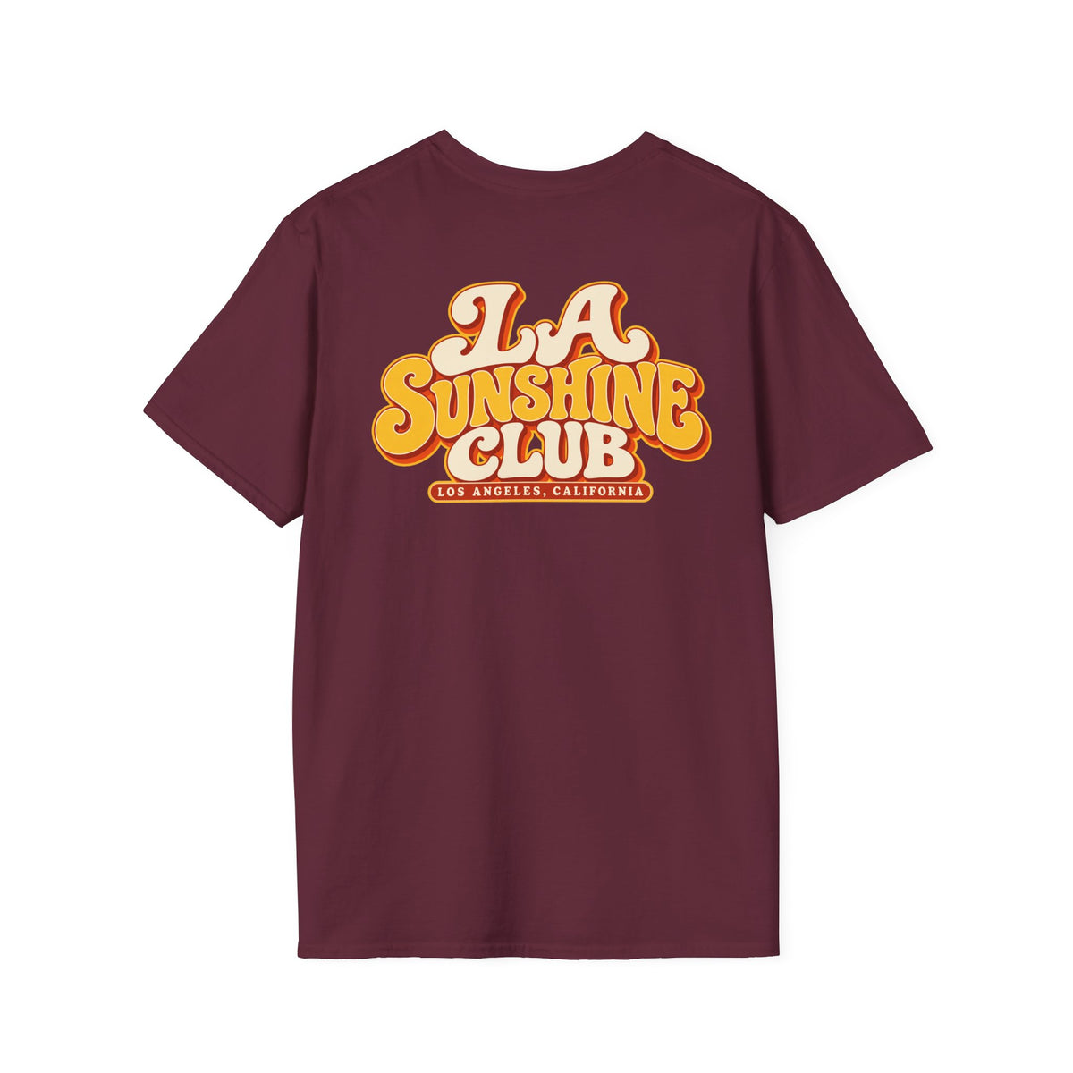 LA Sunshine Club Los Angeles Unisex Softstyle Graphic Tee