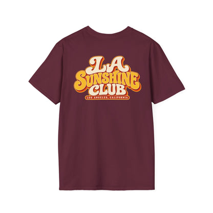LA Sunshine Club Los Angeles Unisex Softstyle Graphic Tee