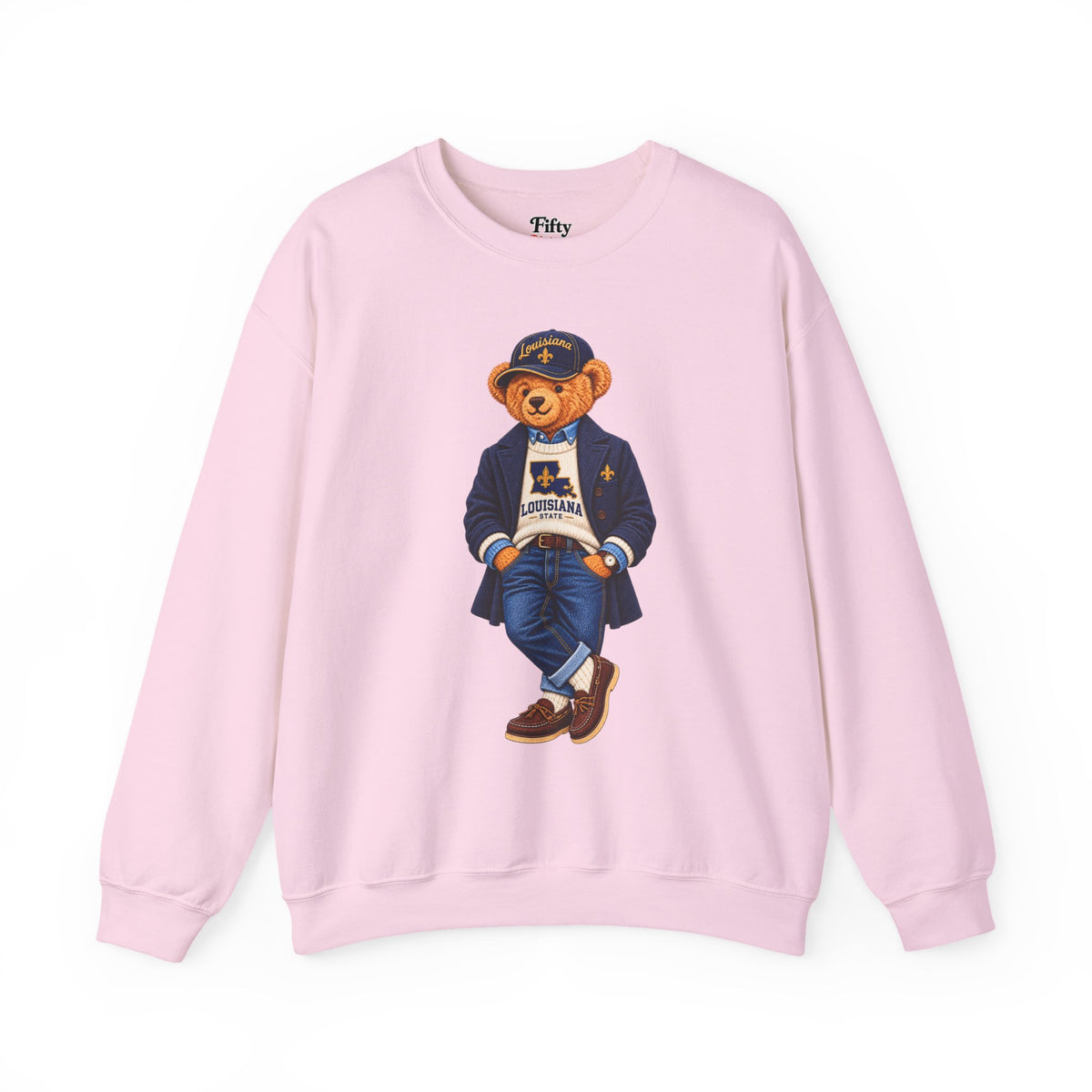 Louisiana- Game Day Teddy Bear Sweatshirt