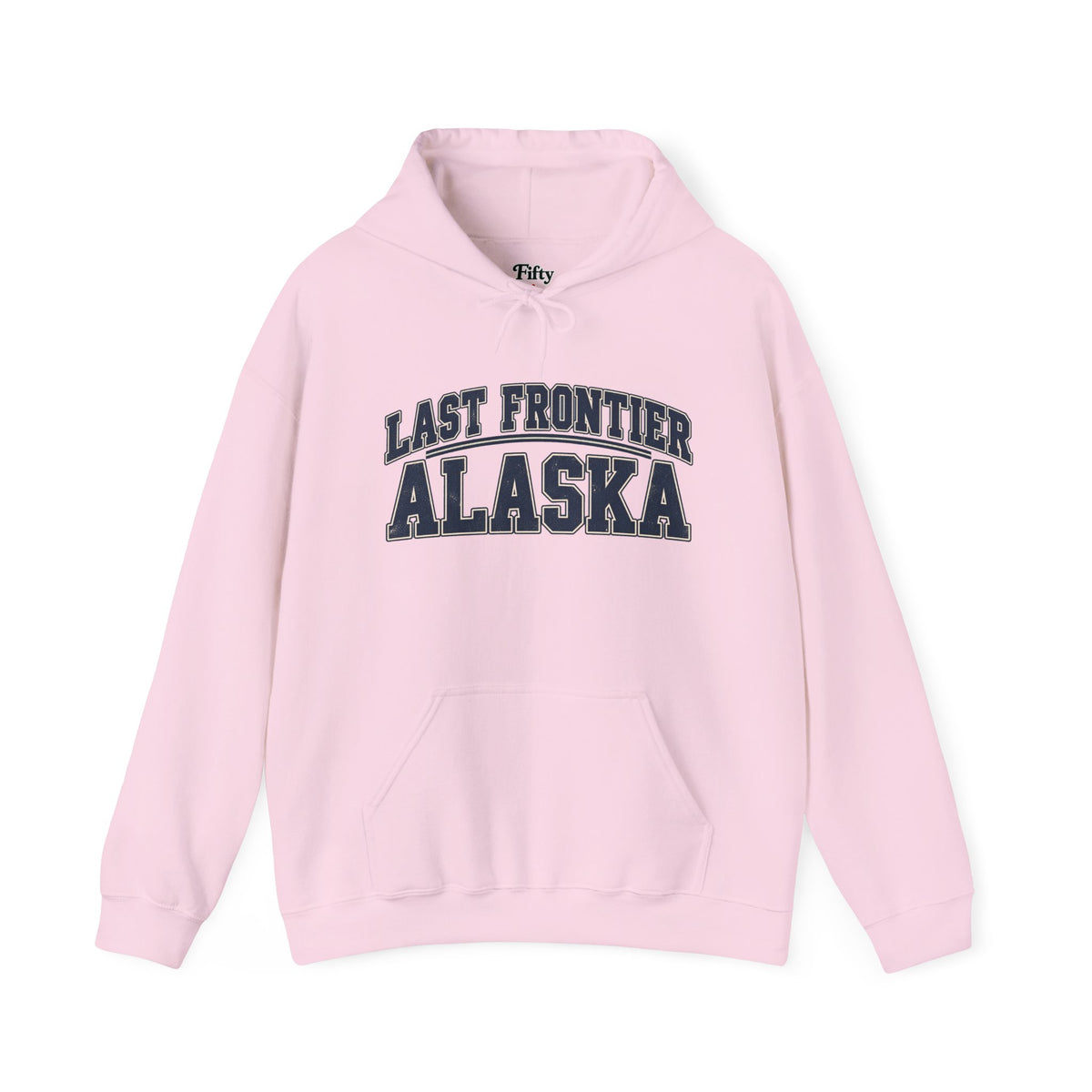 Last Frontier Alaska Unisex Hoodie State Name Graphic
