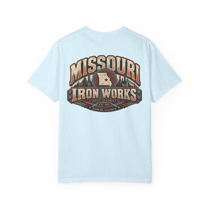 Missouri Iron Works Unisex Comfort Color 1717 Streetwear Graphic Tee