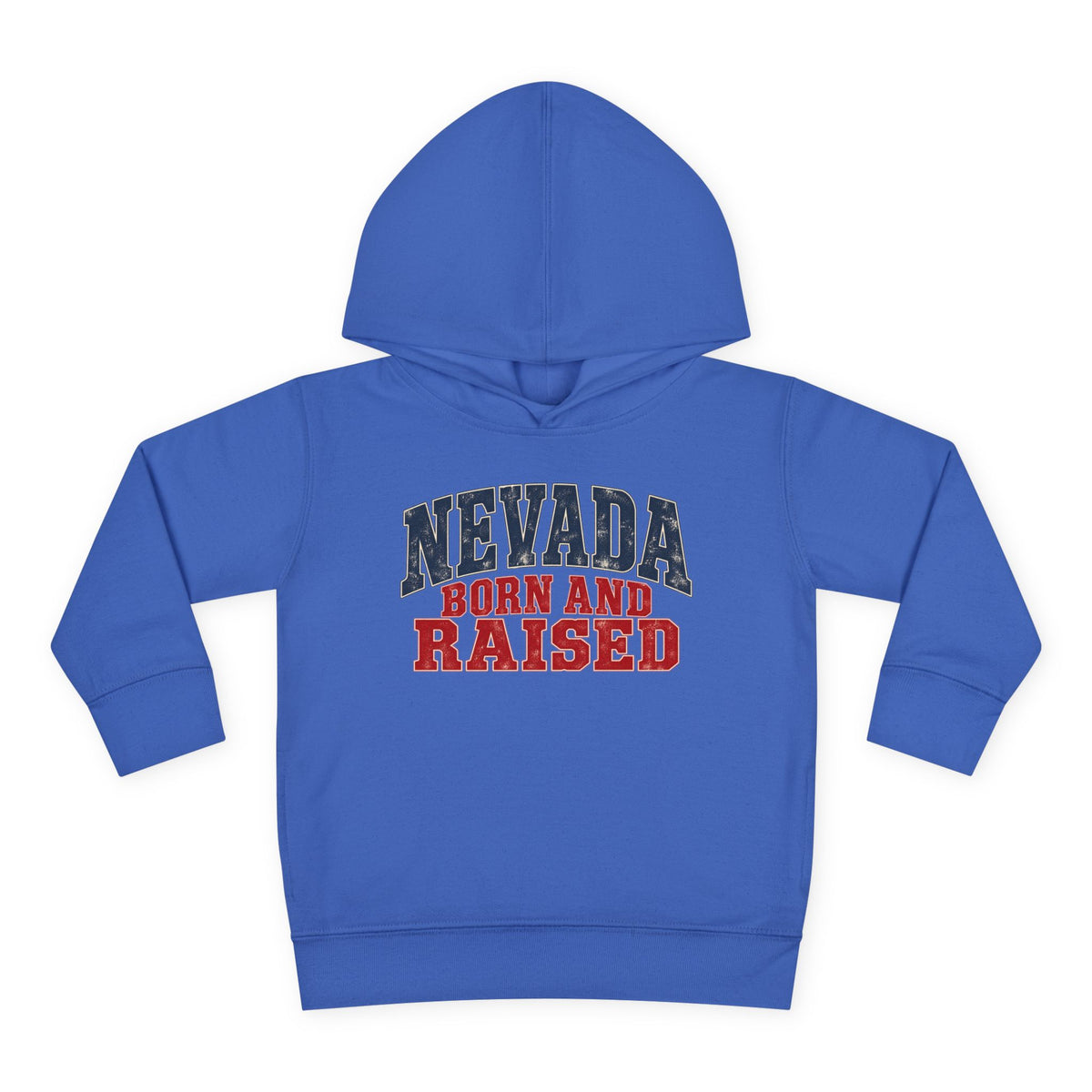 Nevada Born and Raised Desert Heritage Unisex Toddler Pullover Fleece Hoodie