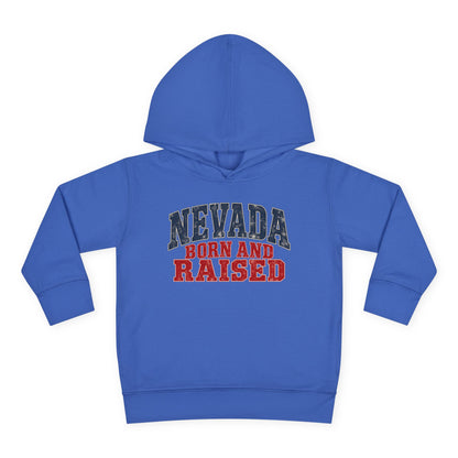 Nevada Born and Raised Desert Heritage Unisex Toddler Pullover Fleece Hoodie