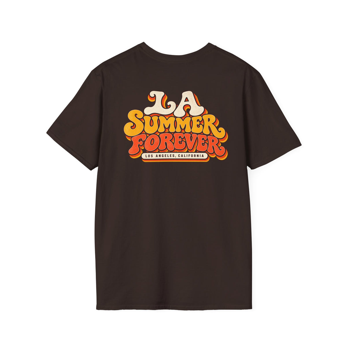 LA Summer Forever Los Angeles Unisex Softstyle Graphic Tee