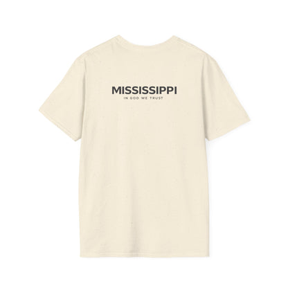 Mississippi All State In God We Trust Unisex Everyday Tee
