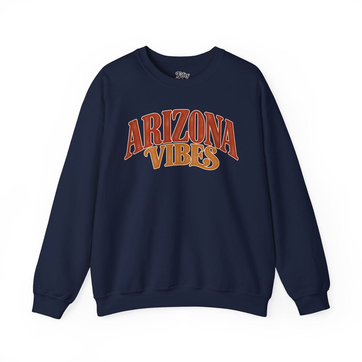 Arizona Vibes Unisex Crewneck Sweatshirt State Name Graphic