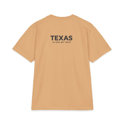 Texas All State In God We Trust Unisex Max Heavyweight Short Sleeve